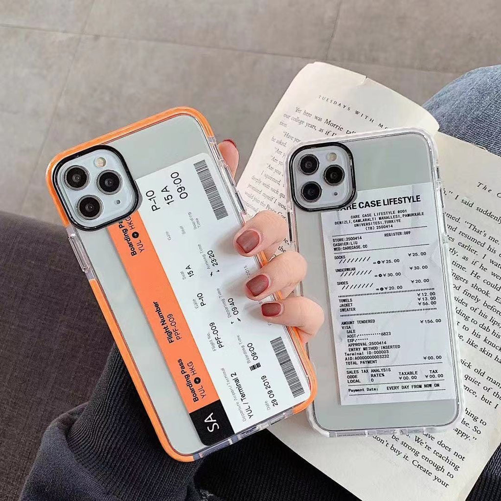 First Class Plane Ticket iPhone Case - Agenda365.com