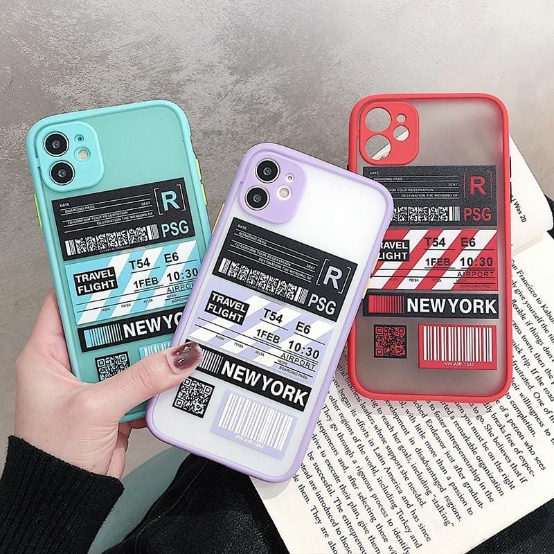 Shockproof Travel Label iPhone Case - Agenda365.com