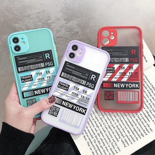 Shockproof Travel Label iPhone Case - Agenda365.com