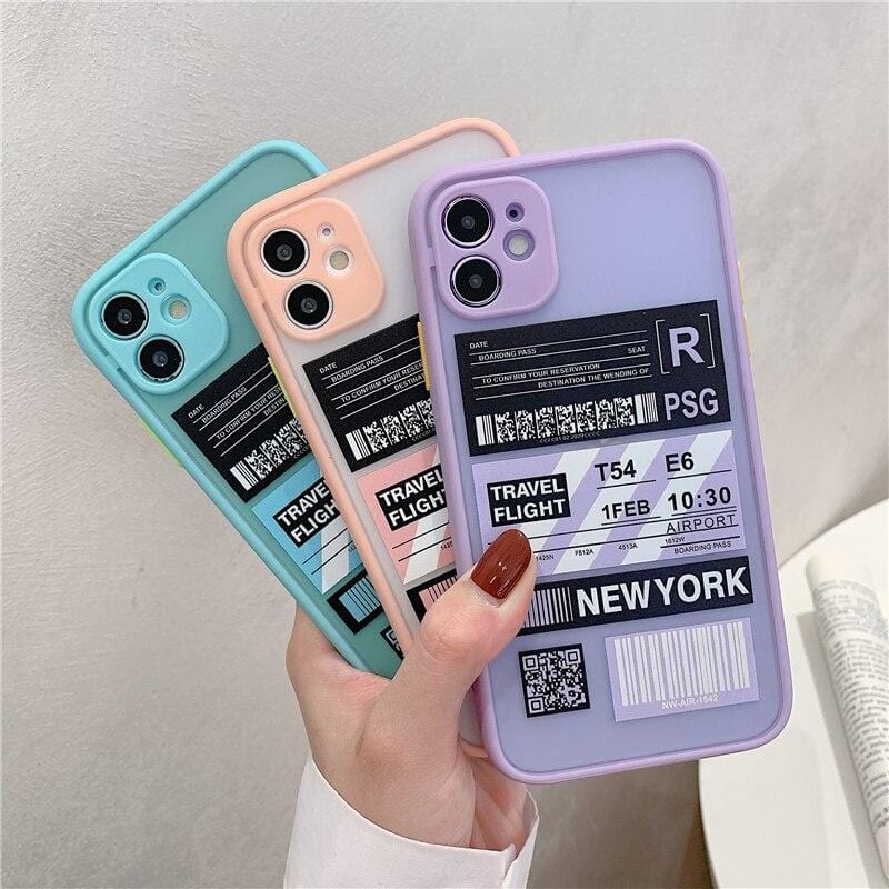 Shockproof Travel Label iPhone Case - Agenda365.com