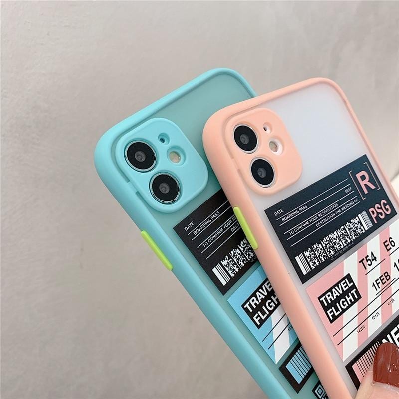 Shockproof Travel Label iPhone Case - Agenda365.com