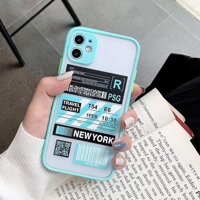 Shockproof Travel Label iPhone Case - Agenda365.com