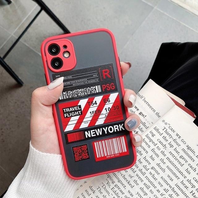 Shockproof Travel Label iPhone Case - Agenda365.com