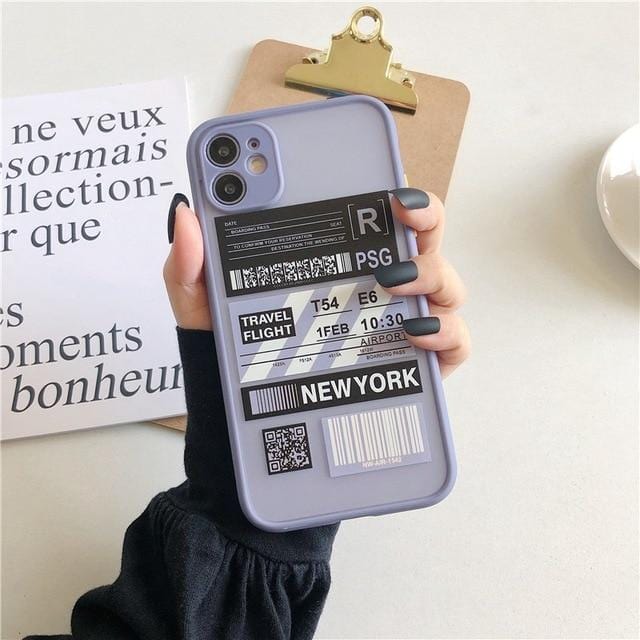 Shockproof Travel Label iPhone Case - Agenda365.com