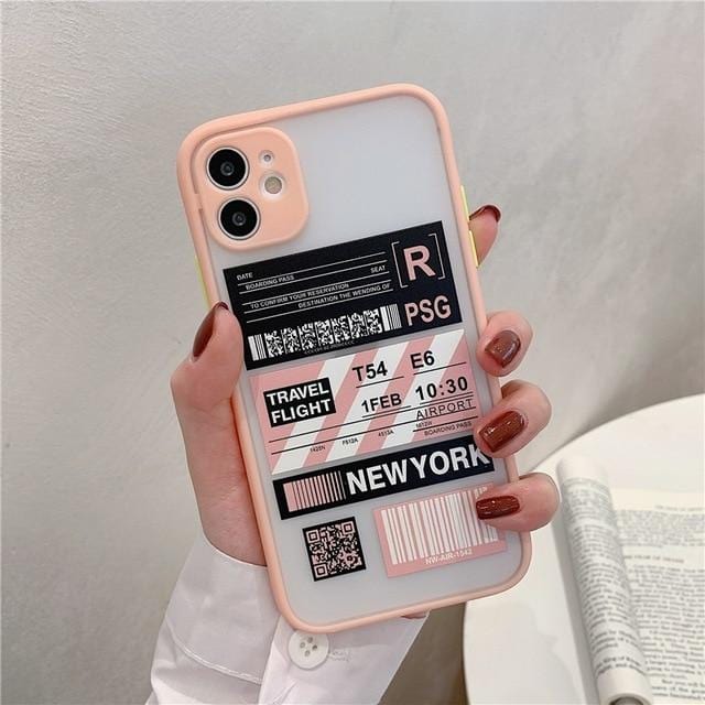 Shockproof Travel Label iPhone Case - Agenda365.com