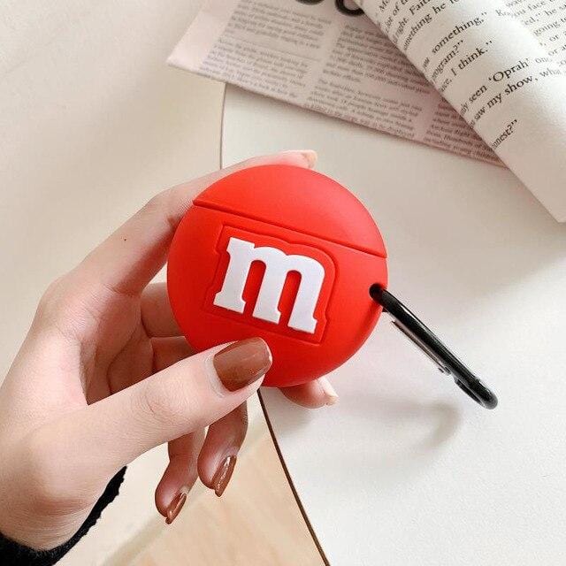 Chocolate M&M Beans AirPods Case - Agenda365.com