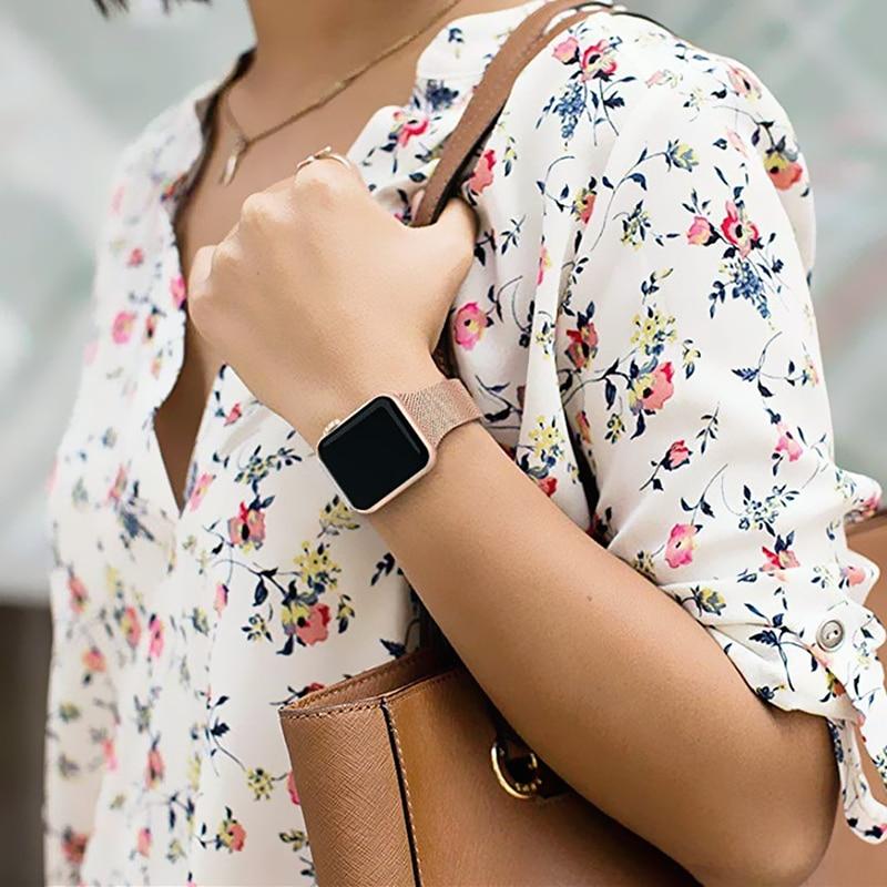 Milanese Strap Apple Watch Bands - Agenda365.com