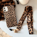 Leopard Print Lanyard iPhone Case - Agenda365.com