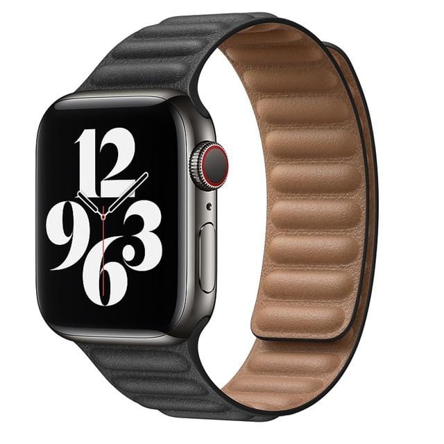 Leather Link Apple Watch Bands - Agenda365.com