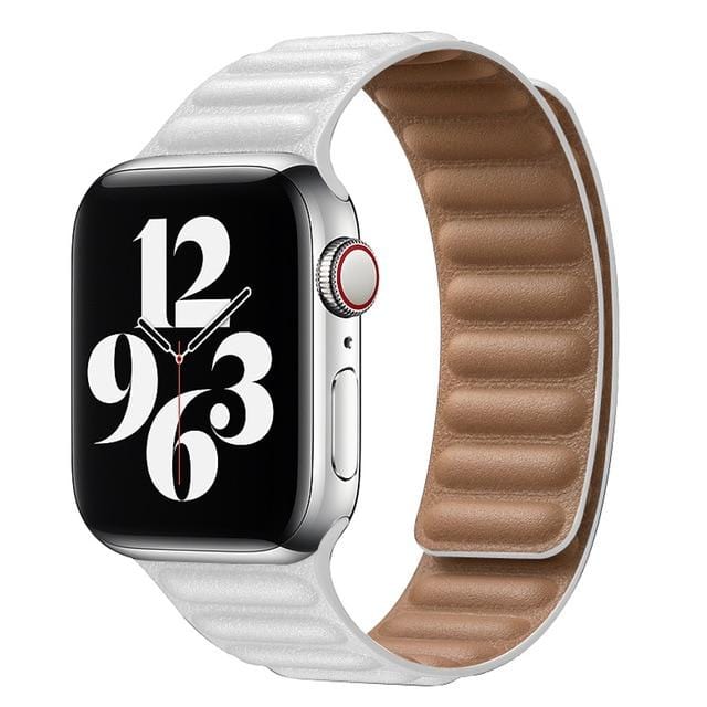 Leather Link Apple Watch Bands - Agenda365.com