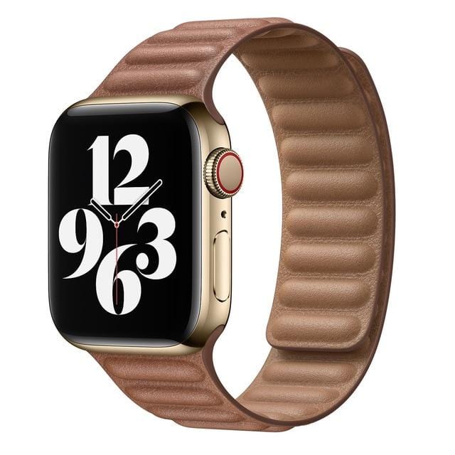 Leather Link Apple Watch Bands - Agenda365.com