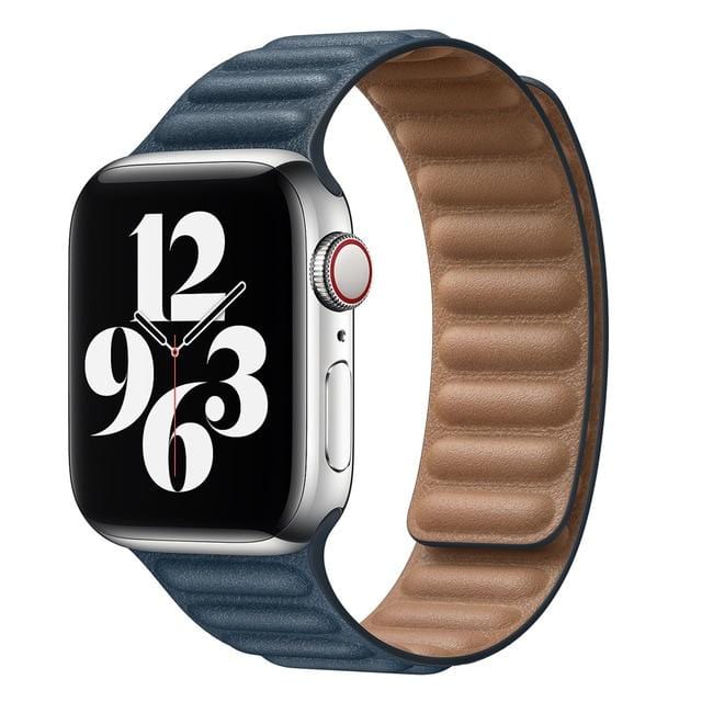 Leather Link Apple Watch Bands - Agenda365.com