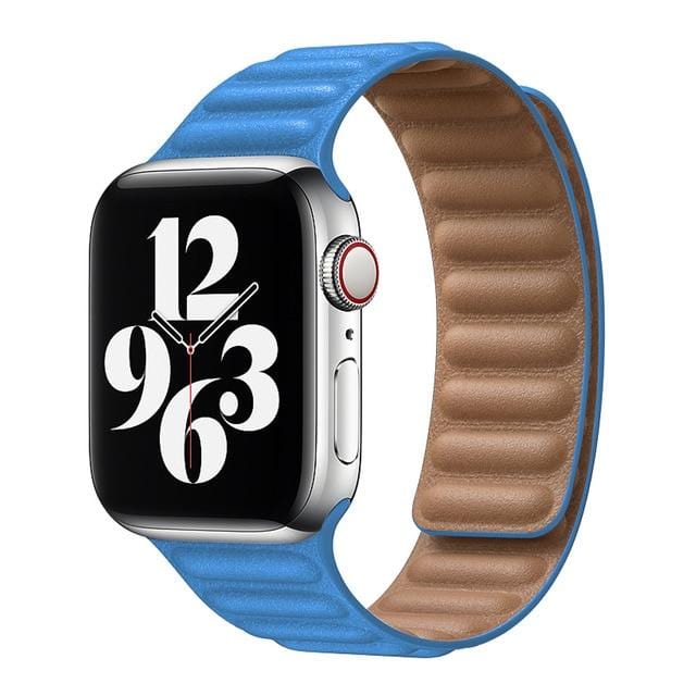 Leather Link Apple Watch Bands - Agenda365.com