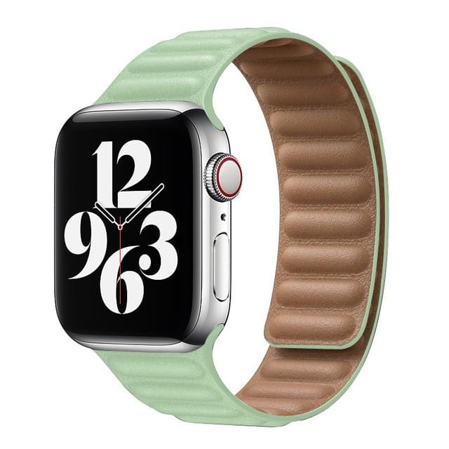 Leather Link Apple Watch Bands - Agenda365.com