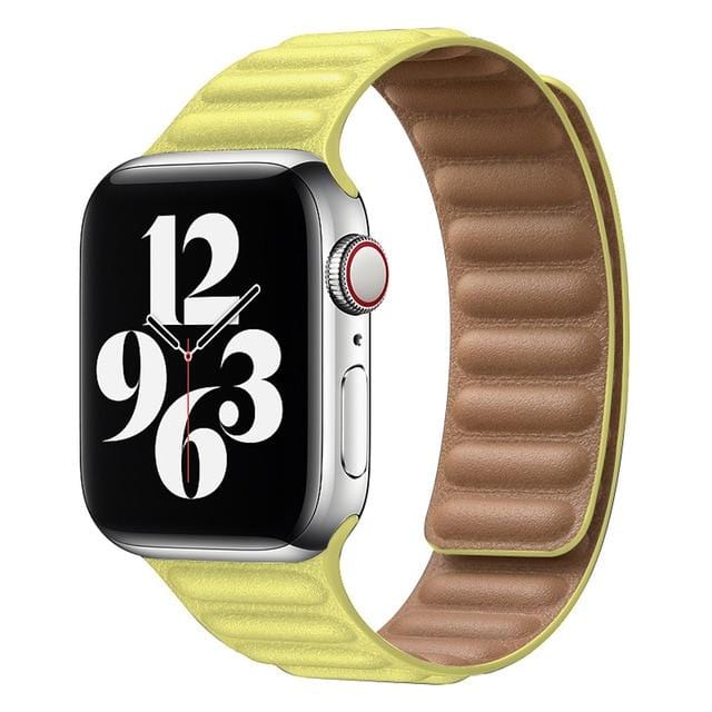 Leather Link Apple Watch Bands - Agenda365.com