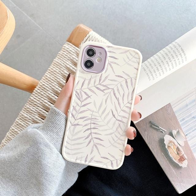 Vintage Leaves Shockproof iPhone Case - Agenda365.com