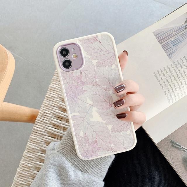 Vintage Leaves Shockproof iPhone Case - Agenda365.com