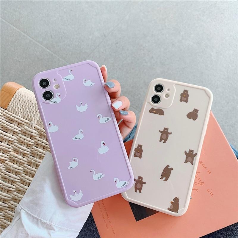 Cute Cartoon Animals iPhone Case - Agenda365.com