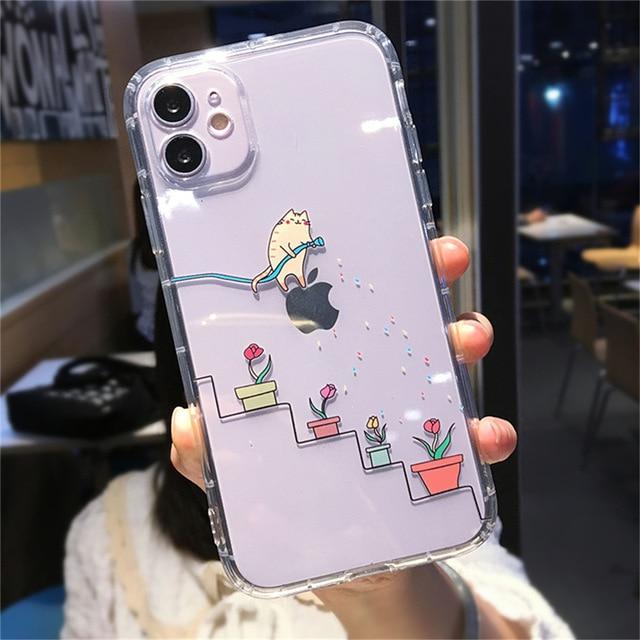 Cute Cat Painting iPhone Case - Agenda365.com