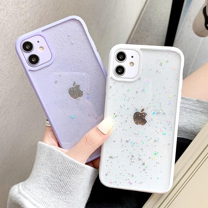 Glitter Star Sequins iPhone Case - Agenda365.com