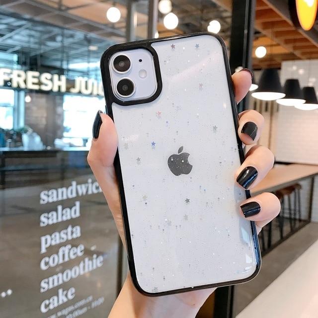 Glitter Star Sequins iPhone Case - Agenda365.com