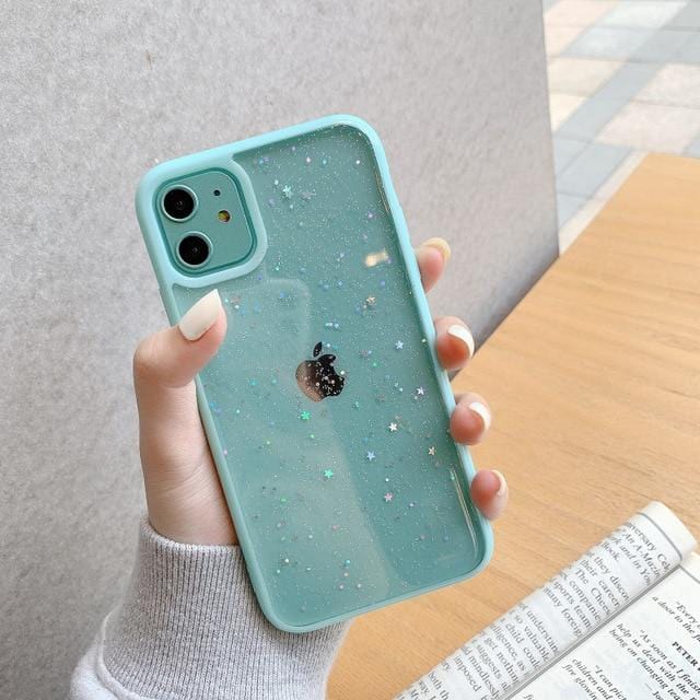Glitter Star Sequins iPhone Case - Agenda365.com