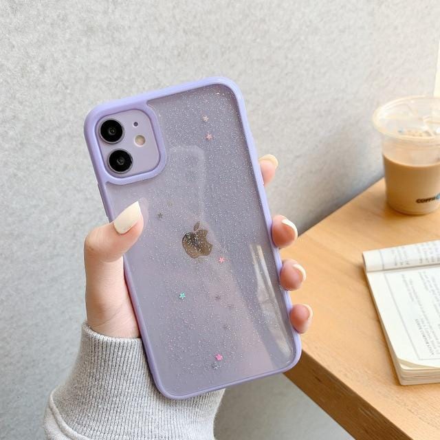 Glitter Star Sequins iPhone Case - Agenda365.com