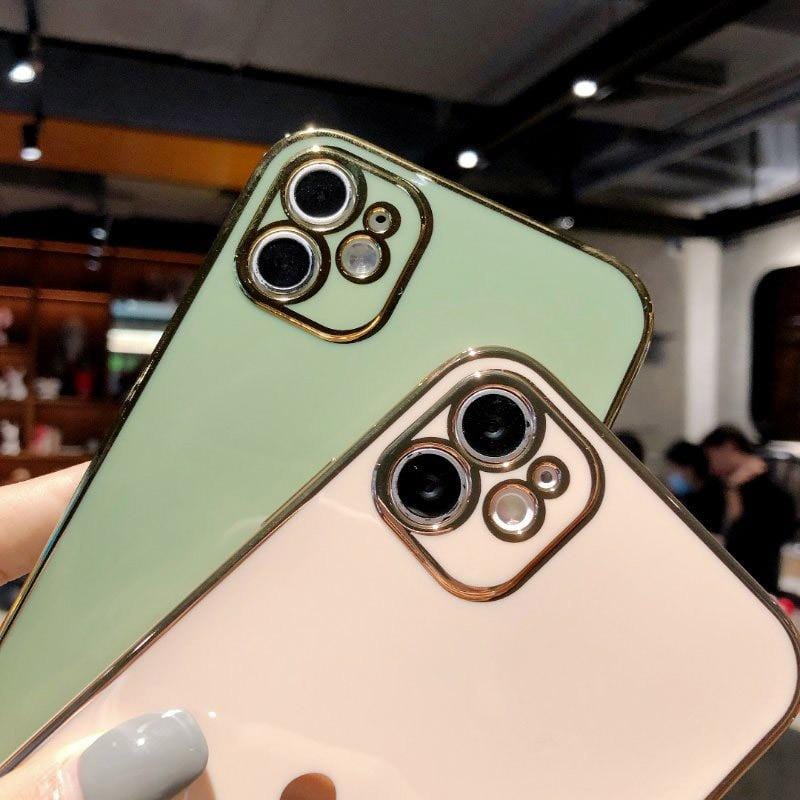 Protective Electroplated Love Heart iPhone Case - Agenda365.com