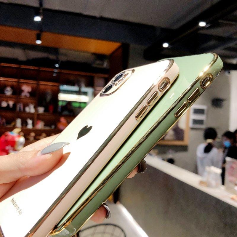 Protective Electroplated Love Heart iPhone Case - Agenda365.com