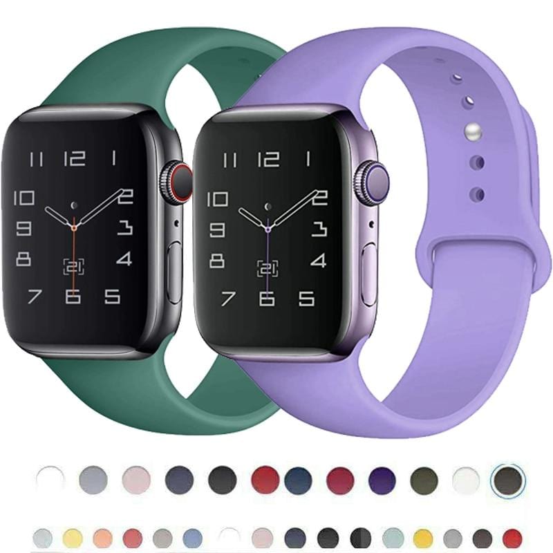 Silicone Strap 1 Apple Watch Bands - Agenda365.com