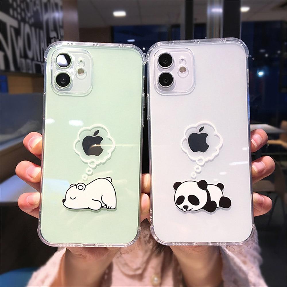 Creative Bear Panda Animal iPhone Case - Agenda365.com