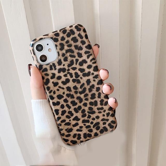 Leopard Print Lanyard iPhone Case - Agenda365.com