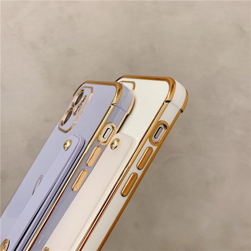 Wrist Strap Electroplated Bumper iPhone Case - Agenda365.com