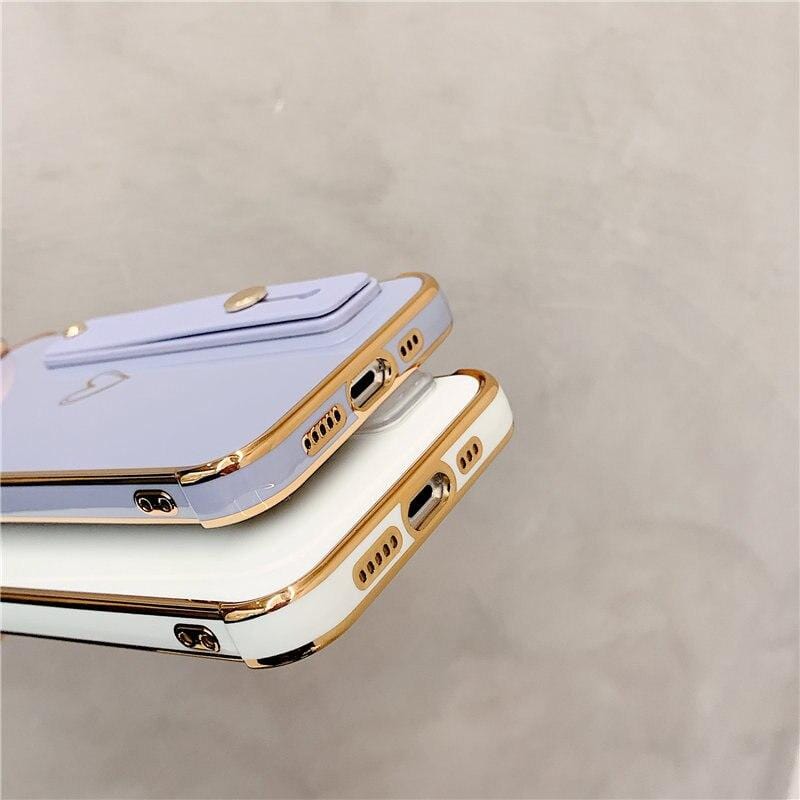 Wrist Strap Electroplated Bumper iPhone Case - Agenda365.com