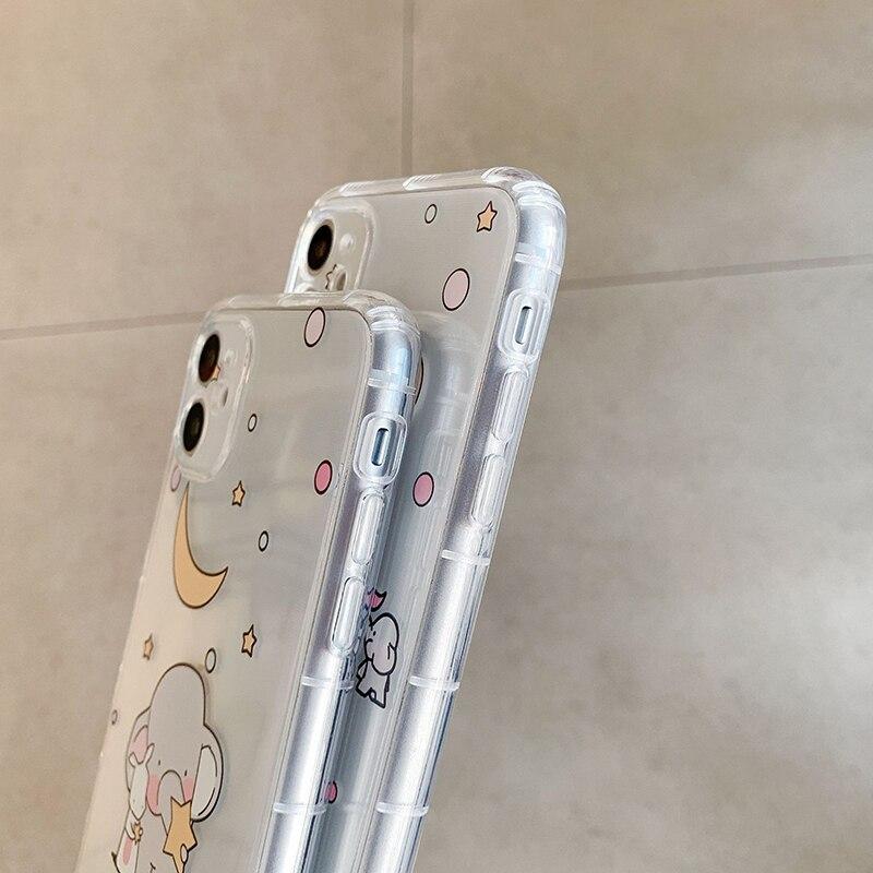 Cartoon Elephant Shockproof iPhone Case - Agenda365.com