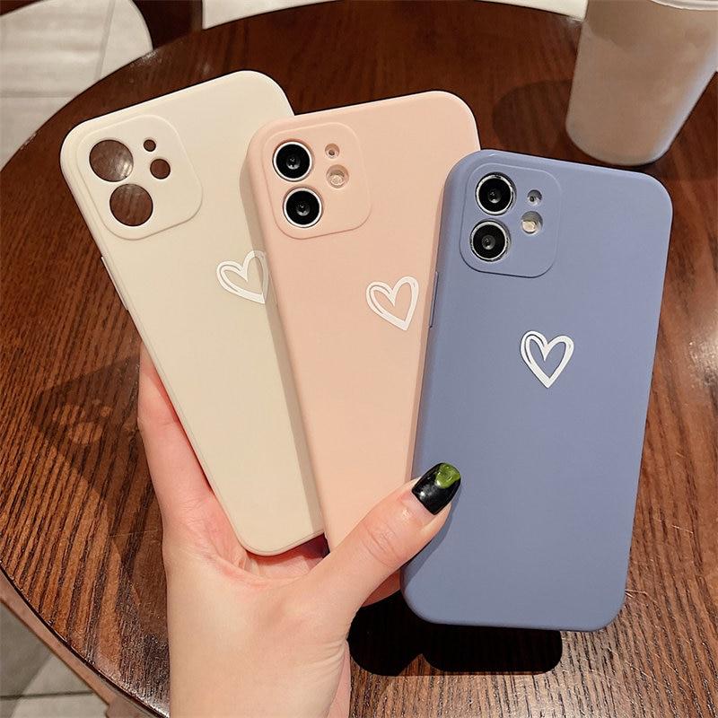 Shockproof Soft Love Heart iPhone Case - Agenda365.com