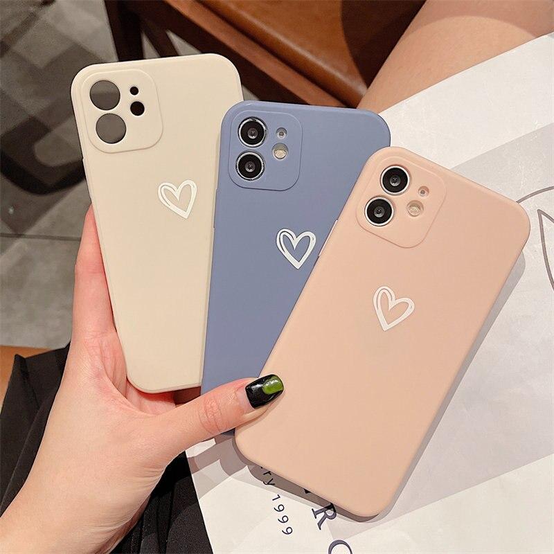 Shockproof Soft Love Heart iPhone Case - Agenda365.com