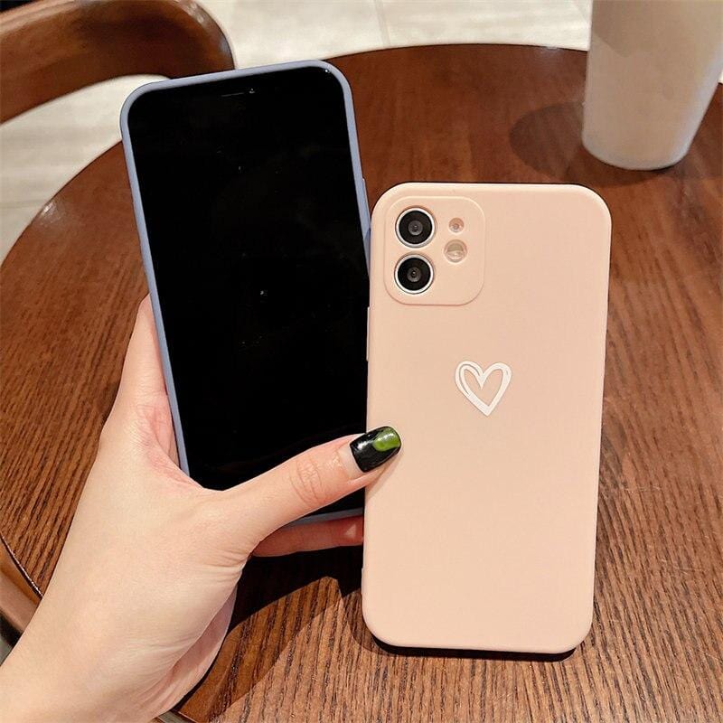 Shockproof Soft Love Heart iPhone Case - Agenda365.com