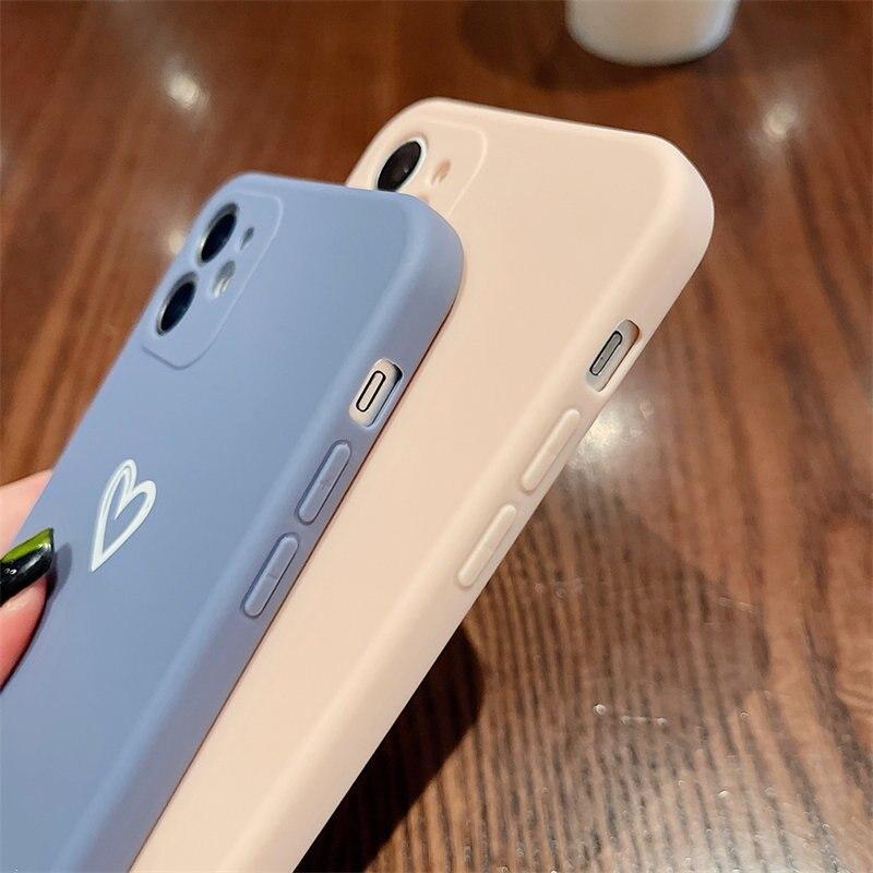 Shockproof Soft Love Heart iPhone Case - Agenda365.com