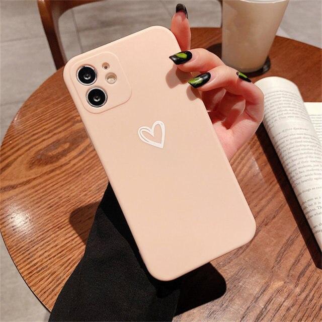 Shockproof Soft Love Heart iPhone Case - Agenda365.com