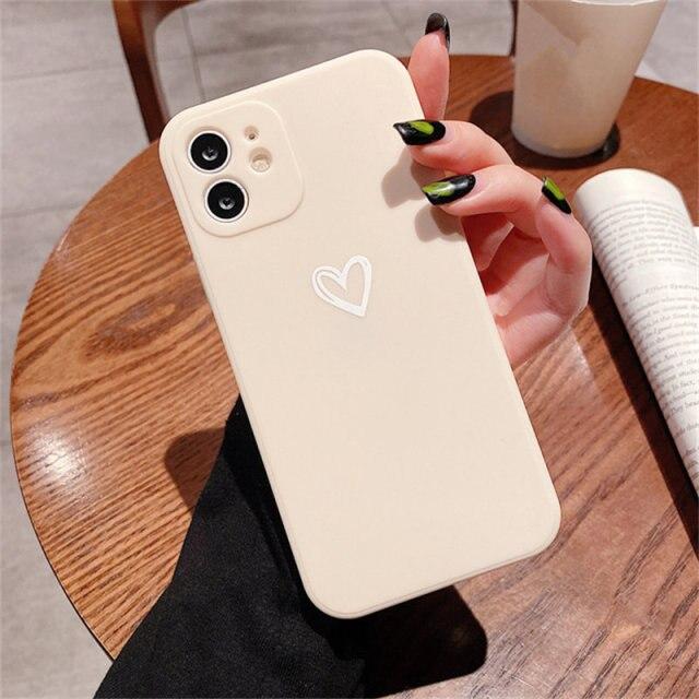 Shockproof Soft Love Heart iPhone Case - Agenda365.com