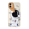 Cartoon Astronaut Planet iPhone Case - Agenda365.com