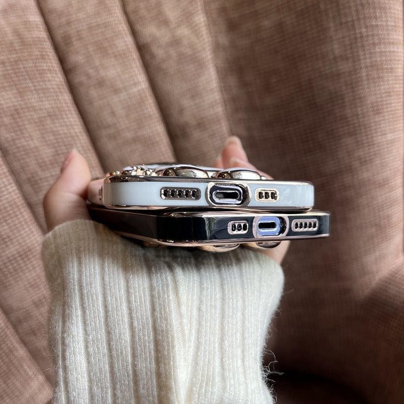Electroplated Astronaut Folding iPhone Case - Agenda365.com