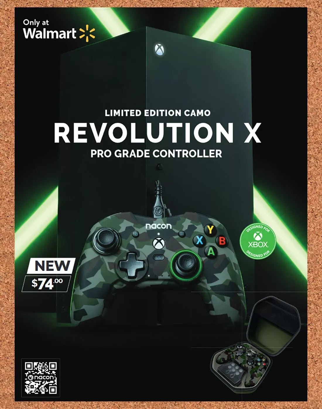 2023 Microsoft Xbox Series X Revolution X Pro Grade Controller Original Ad v1 - Agenda365.com