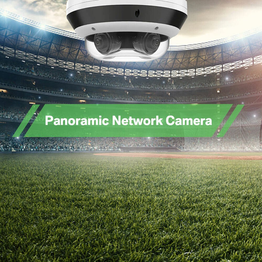 Silarius Pro Series SIL-MSD16MP288 16MP Outdoor Multisensor Network Dome Camera with Four 2.8-8mm Lenses & Night Vision (NDAA Compliant) - Agenda365.com