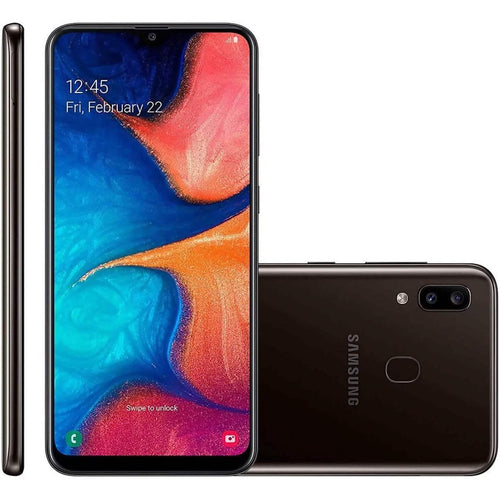 Samsung Galaxy A20 32GB 6.4" Display A205U Fully Unlocked (Refurbished) - Agenda365.com