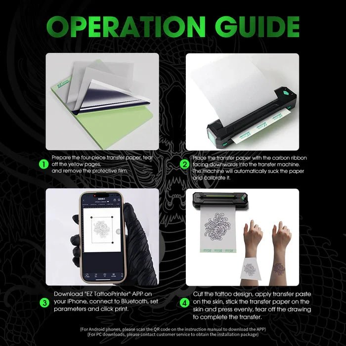 EZ WIRELESS TATTOO TRANSFER STENCIL PRINTERS - Agenda365.com