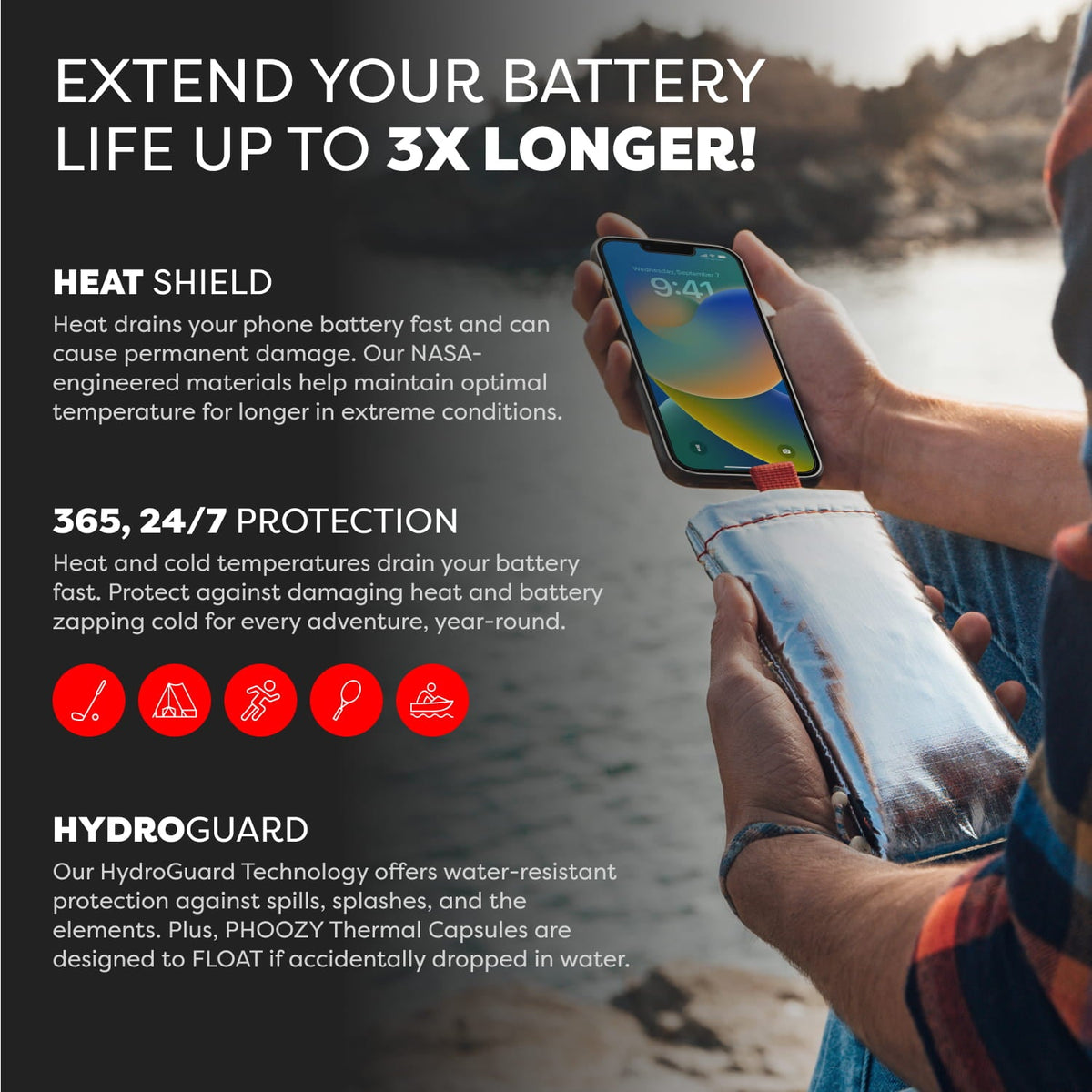 Apollo Thermal Phone Capsule - 3X Battery Life - Agenda365.com
