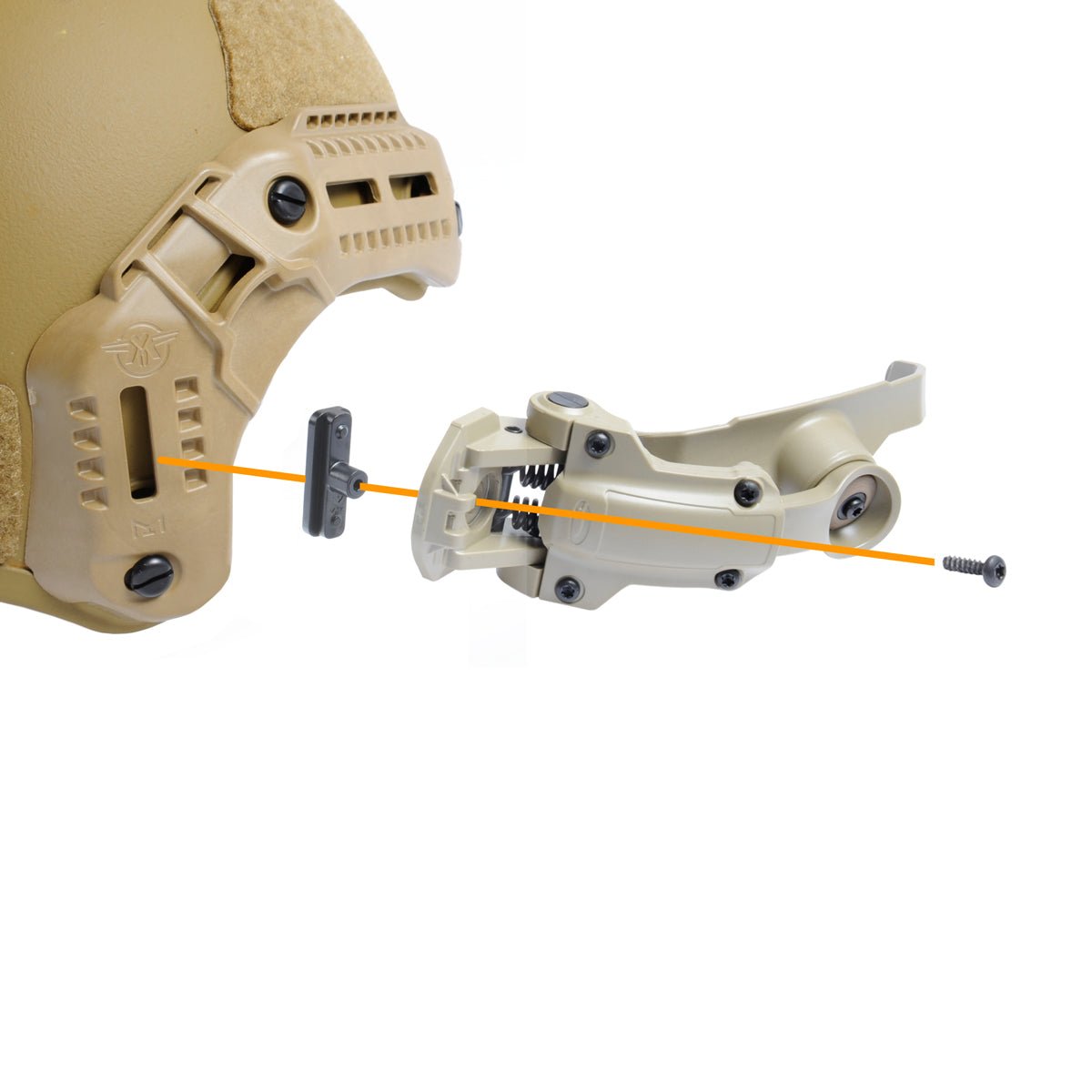 Unity Tactical Platform Adapter - Helmet Accessory - Made in USA - Agenda365.com