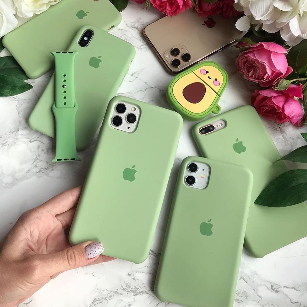 iPhone Silicone Case (Matcha Green) - Agenda365.com